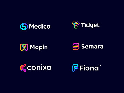 Endless Loop Logo Collection | Loop Logotype | Modern Logo abstract app icon brand identity branding colorful ecommerce endless loop gradient logo letter logo line logo logo design logo mark logotype modern logo startup technology trendy vector visual identity