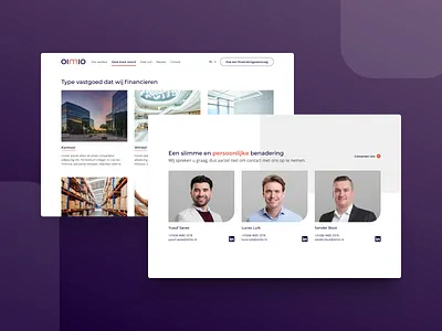 OIMIO design development interface ui ux webdesign