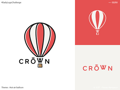 02/50 - Crown branding design graphic design logo vector