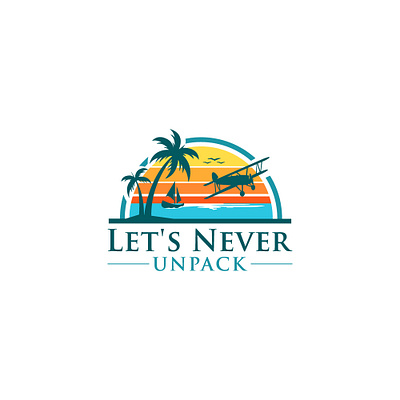 Logo For Let's Never Unpack brandidentity brandlogo business logo creativedesign creativity customlogodesign designcrowd lets never up logo logocreation logodesigner logofolio logoshift logotype