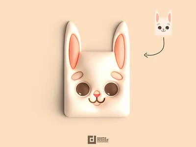 01. The Zoo Animals' Faces 3d adobe animal animals branding clean colorful design face faces illustration illustrator illustrator3d logo vector