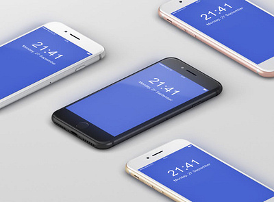 iPhone Mockups abstract clean device display iphone laptop mac macbook mockup phone phone mockup presentation realistic simple smartphone theme ui ux web webpage