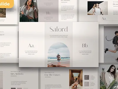 Salord Multipurpose Template clean colorful company corporate google slides keynote modern multipurpose multipurpose template photography pitch deck portfolio powerpoint presentation studio template unique web design web development website