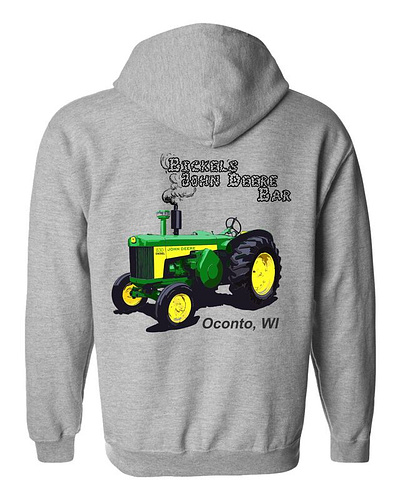 Vectorized Tractor Art custom apparel screen print tracing vector art