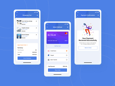 E-Learning app Payment Method branding case study design e learning illustration logo mobile app online education typography ui ux ux design vector visual design