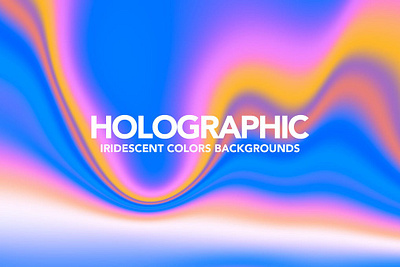 Neon Holographic Abstract Backgrounds abstract aesthetic background backgrounds color colorful design holo holographic illustration iridescent neon poster posters print print template printing texture textures ui