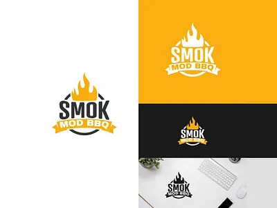 BBQ, Restaurant Logo 3d app bbq bbq food logo bbq logo brand logo branding checken logo design fast food fiverr fiverr designer fiverr gig fiverr.com food logo food logo designer graphic design logo logo designer restaurant logo