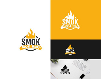 BBQ, Restaurant Logo 3d app bbq bbq food logo bbq logo brand logo branding checken logo design fast food fiverr fiverr designer fiverr gig fiverr.com food logo food logo designer graphic design logo logo designer restaurant logo