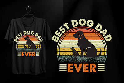 Dog T shirt design branding design dog dog lover dog t shirt illustration logo online tshirt design retro design style tshirt design tshirt design template typography typography t shirt ui