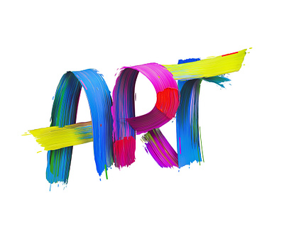 ART - Alta Magazine Cover 3dpaint abstract art color colorful cover editorial lettering logo magazine paint type