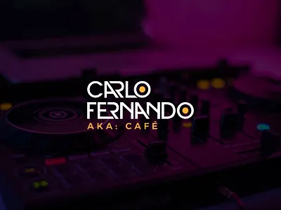 DJ logo band logo brand cafe logo coffee logo dj logo logo design modern music ogo producer record tea logo typography word mark