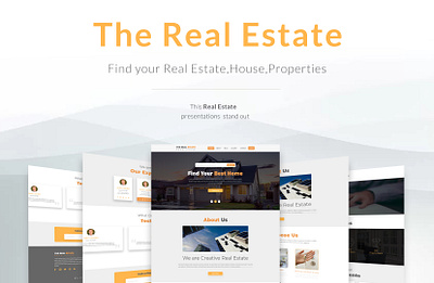 Real Estate Website Design home website house website properties website real estate website ui website design