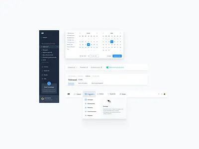 Navigation Components design dropdown header menu navigation sidemenu ui ux web