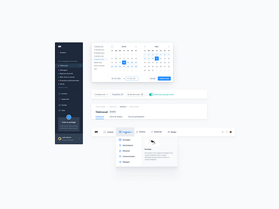 Navigation Components design dropdown header menu navigation sidemenu ui ux web