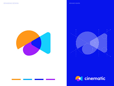 Cinematic logo design Technology, futuristic, tech logo app logo branding finance futuristic icon identity logo logo design logo mark logodesign logos logotype modern logo saas software logo startup tech logo technical technology technology logo