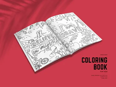 Coloring book for kids book illustration children childrens book coloring coloring book coloring page design drawing for kids graphic design hand drawn handdrawn illustration lineart sketch