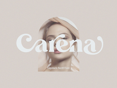 Carena – Ligature Serif Font lettering