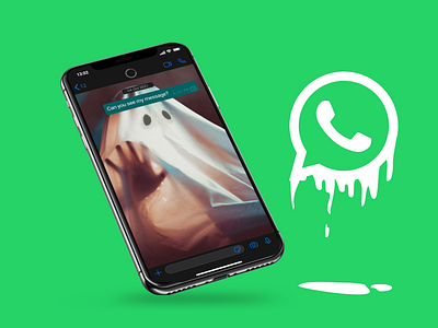 Nightmare app design design halloween iphone message message app messageapp mobile mobile app spooky texting warmup weeklywarmup whatsapp