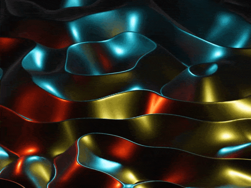 🌊 Abstract Holographic Waves 3d 3d illustration abstract art direction blender cycles design eevee holographic illustration motion design motion graphics texture waves