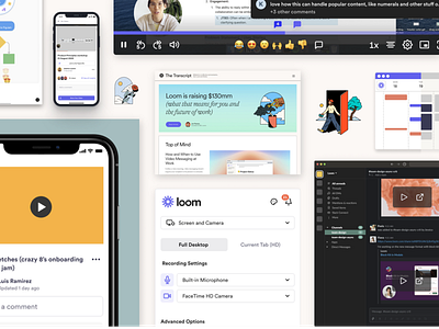 Loom is hiring product designers ✨ app hiring product product design recruiting ui web