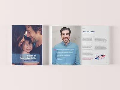Guide to Australian Wills Book Design - Will Wizard Australia book design branding graphic design illustrations layout design magazine design