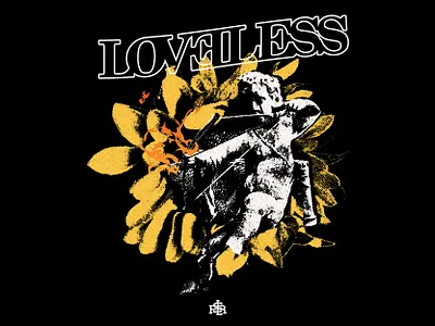 LOVELESS aesthetic albumcover art artwork bandmerch coveralbum design drawing flower graphic design illustration indiepop merch design merchandise merchband metalcore pop popmusic poppunk vintage