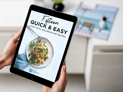 Fifteen Quick & Easy Recipe Book Design - CSIRO TWD Design