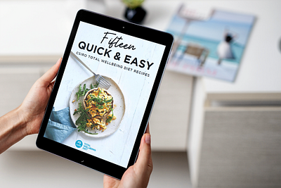 Fifteen Quick & Easy Recipe Book Design - CSIRO TWD Design