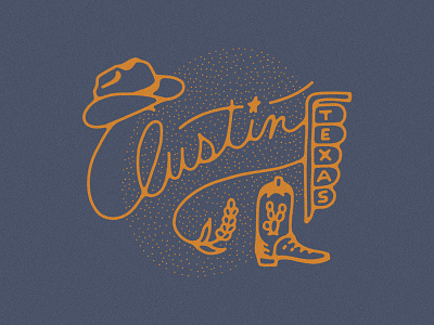 Austin Bound austin austin texas blue bonnet cowboy cowboy boot cowboy hat cowgirl cowgirl boot cowgirl hat neon sign script star texas texas blue bonnet western