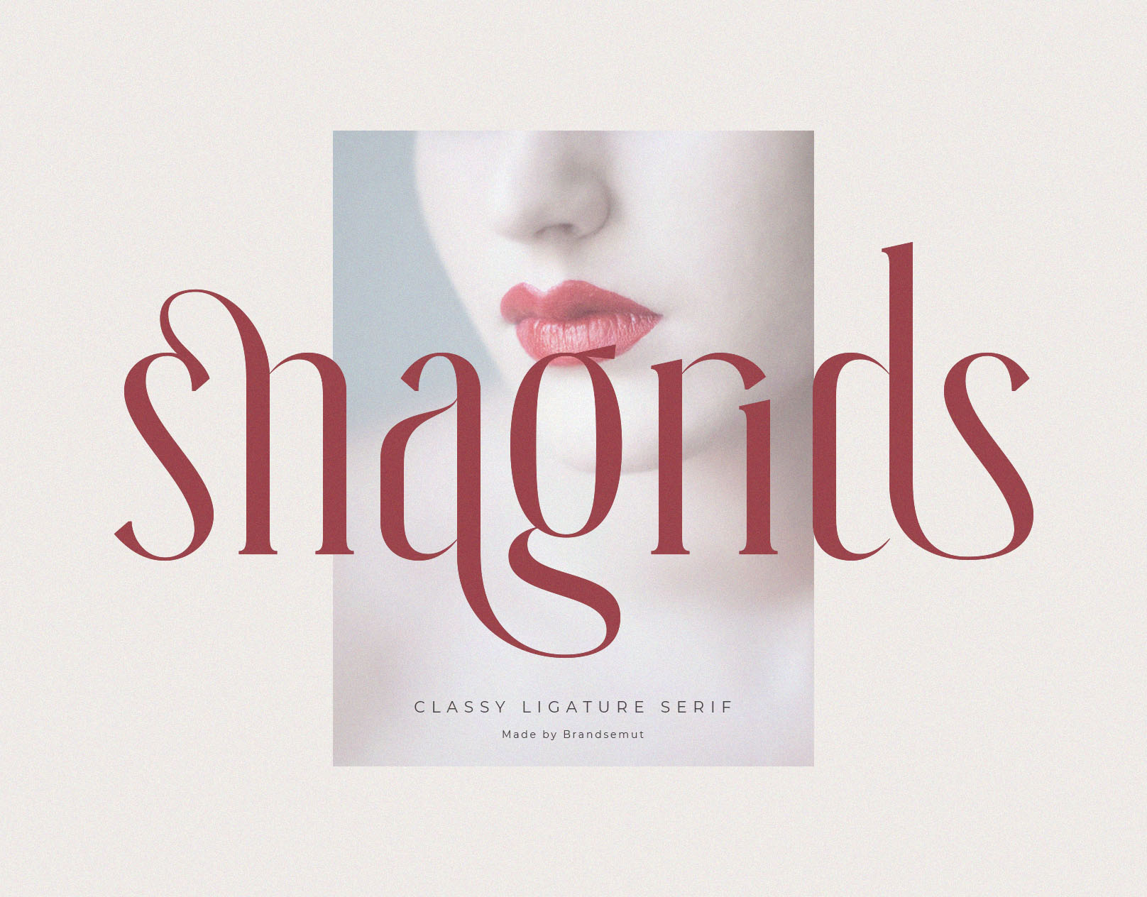 Snagrids || Classy Ligature Serif lettering