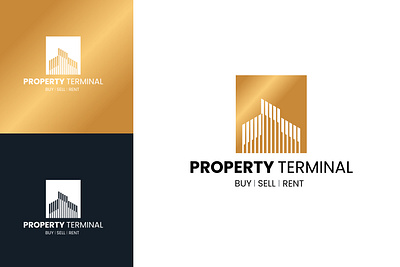 Property Terminal - Property Agent Logo branding graphic design logo logodesign vector visual idendity