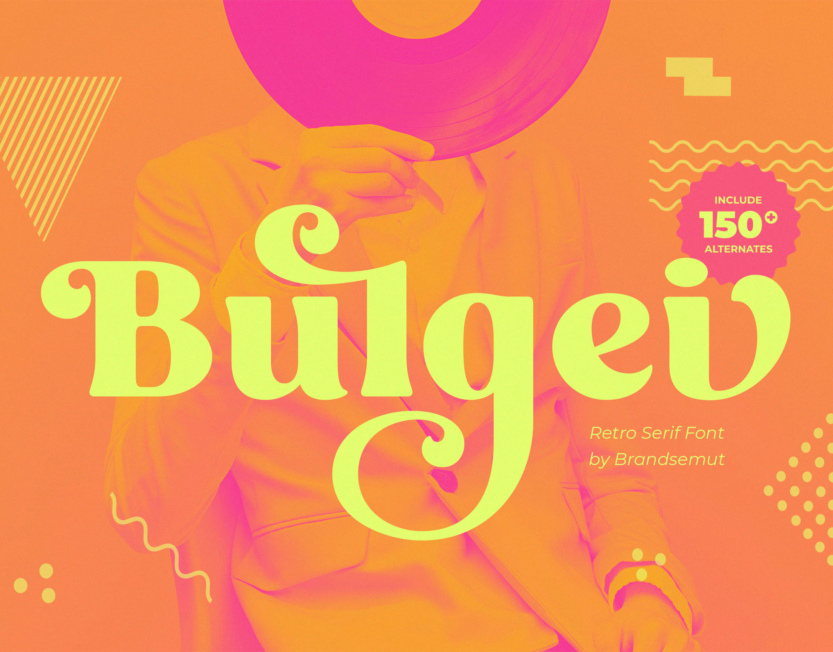 Bulgei – Modern Retro Serif classics font design lettering retro font