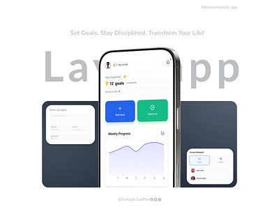 Layli – Make Every Goal Count ui ux