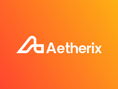 Aetherix a a letter a logo branding chinthaka gunaratne design graphic design icon identity initial letters logo letter a letter logo logo logo design logo idea logotype mark monogram monogram logo wordmark