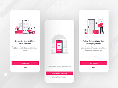 Online Grocery Shopping App app design branding delivery app design food app grocery app kit logo mobile apps new saad khan saadkhanuiux shopping app swift ui design ui ux