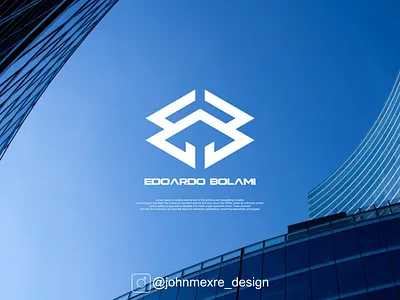 EB branding business company design graphicdesign illustration logo logos monogram ui