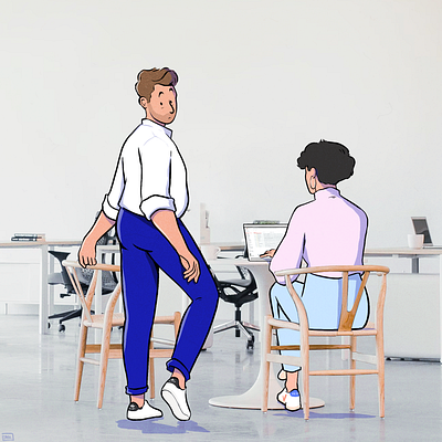 Dad Body colour design drawing fashion illustration paris style