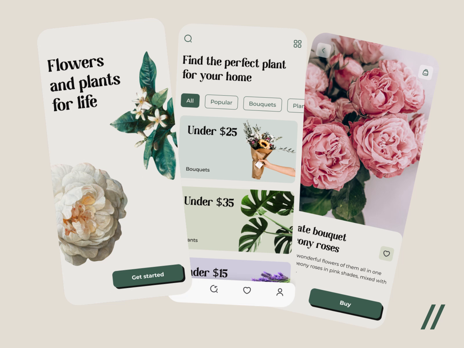 Flower App by PurrAgency for PurrUI/UX Agency on Dribbble