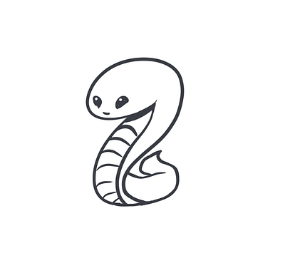 Snake Icon doodle animal art cool cute doodle icon illustration line logo minimalist procreate reptile serpent simple snake wild