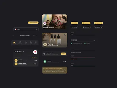 GOLD CIRCLE APPLICATION - DESIGN SYSTEM design design system interaction interaction design styleguide ui ui design