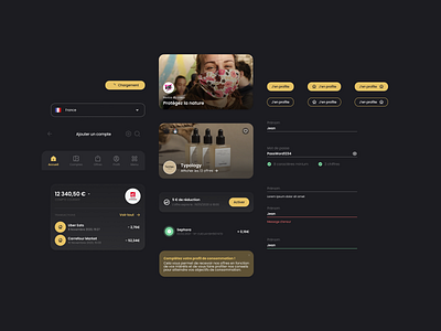 GOLD CIRCLE APPLICATION - DESIGN SYSTEM design design system interaction interaction design styleguide ui ui design