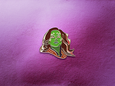 Gamora Enamel Pin avengers badge disney enamel pin gamora geometric guardians icon design iconography illustration lines marvel marvel comics marvel studios multiverse pin pin design pins vector what if