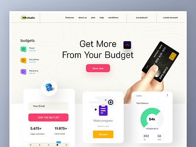 Credit card payment bank card banking credit card finance finance business home page landing page money money transfer pay payment payment method saving money transaction ui wallet web webdesign website website design