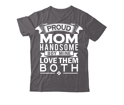 MOM T-shirt Design branding design fiverr t shirt graphic design illustration logo merch by amazon motion graphics tee shirt ui