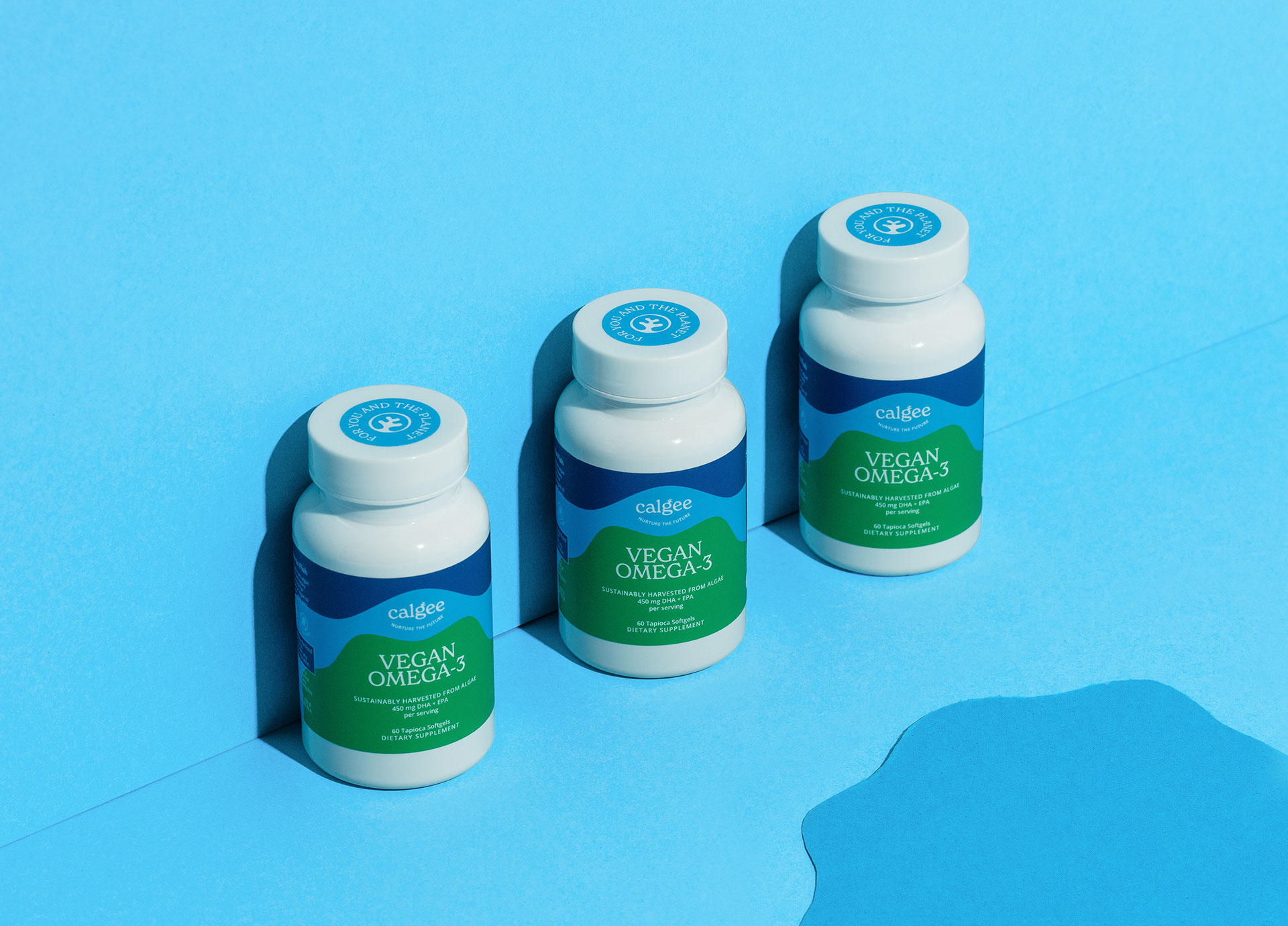 Calgee Vegan Supplements by Necula Creative on Dribbble