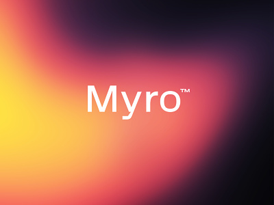 Myro - Brand Identity brandidentity branding design furniturelogo graphic design logo logodesigner minimal minimalistic modern