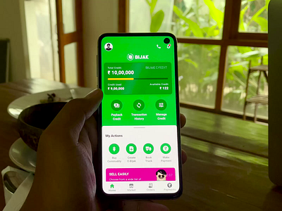 Bijak Home Page 🪴 agri app bijak branding design system dribbble home page illustration india interactions minimal motion graphics protopie raman ui ux