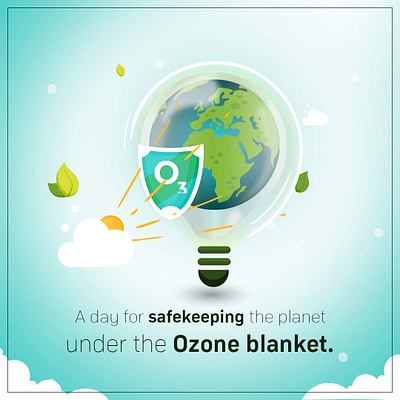 Ozone day adobe photoshop illustrator branding