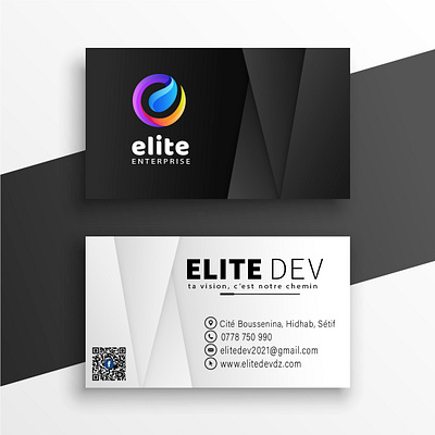 Elite Dev Enterprise branding graphic design logo