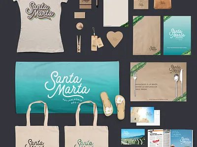 Santa Marta: City Brand Design branding graphic design logo